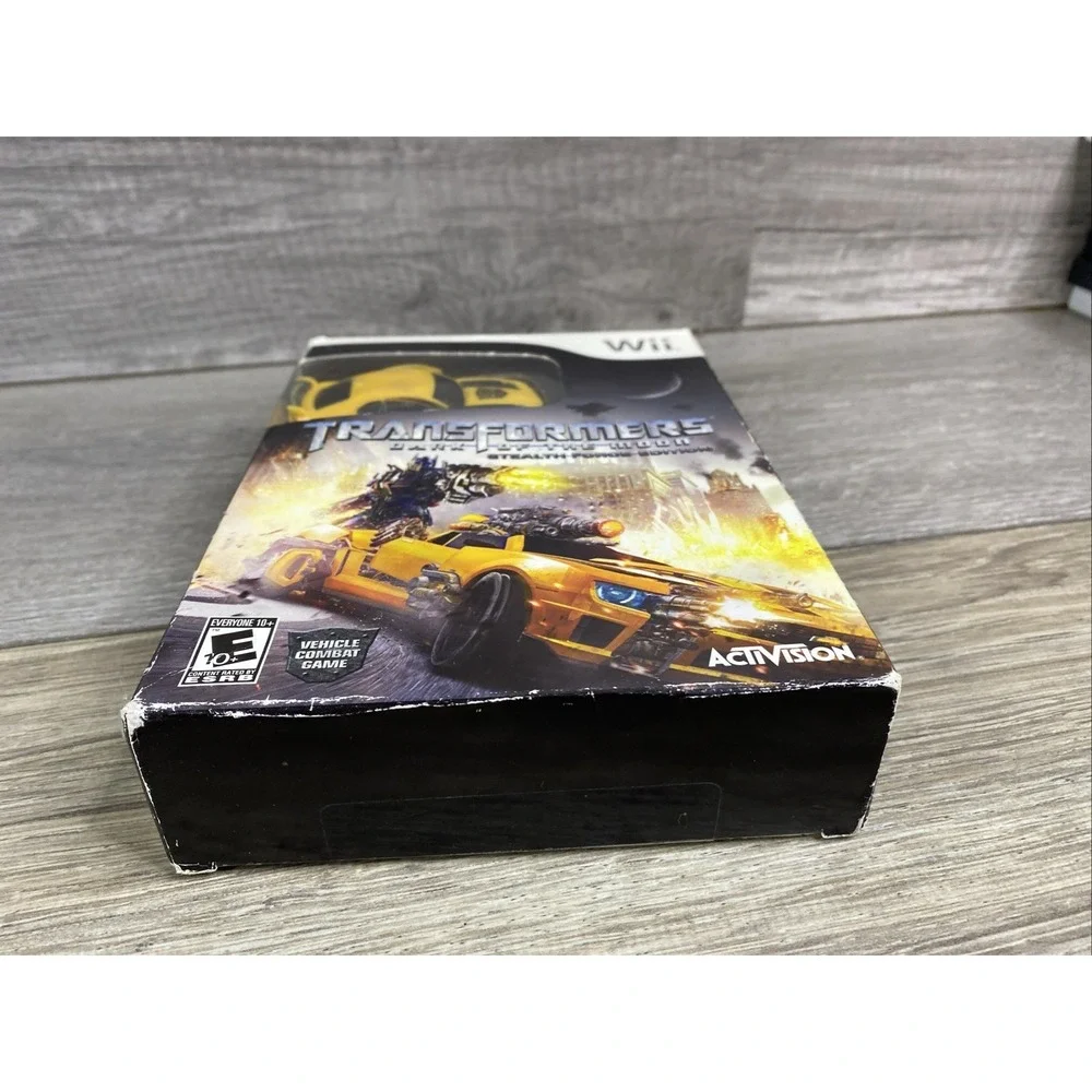 Transformers Dark of the Moon Stealth Force Edition w/ Car Nintendo Wii